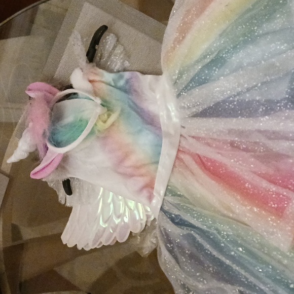 Hyde and Eek! Toddler Rainbow Unicorn Costume - Picture 3 of 7